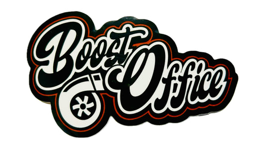 Vinyl Sticker "Boost Office" new style 135x80mm